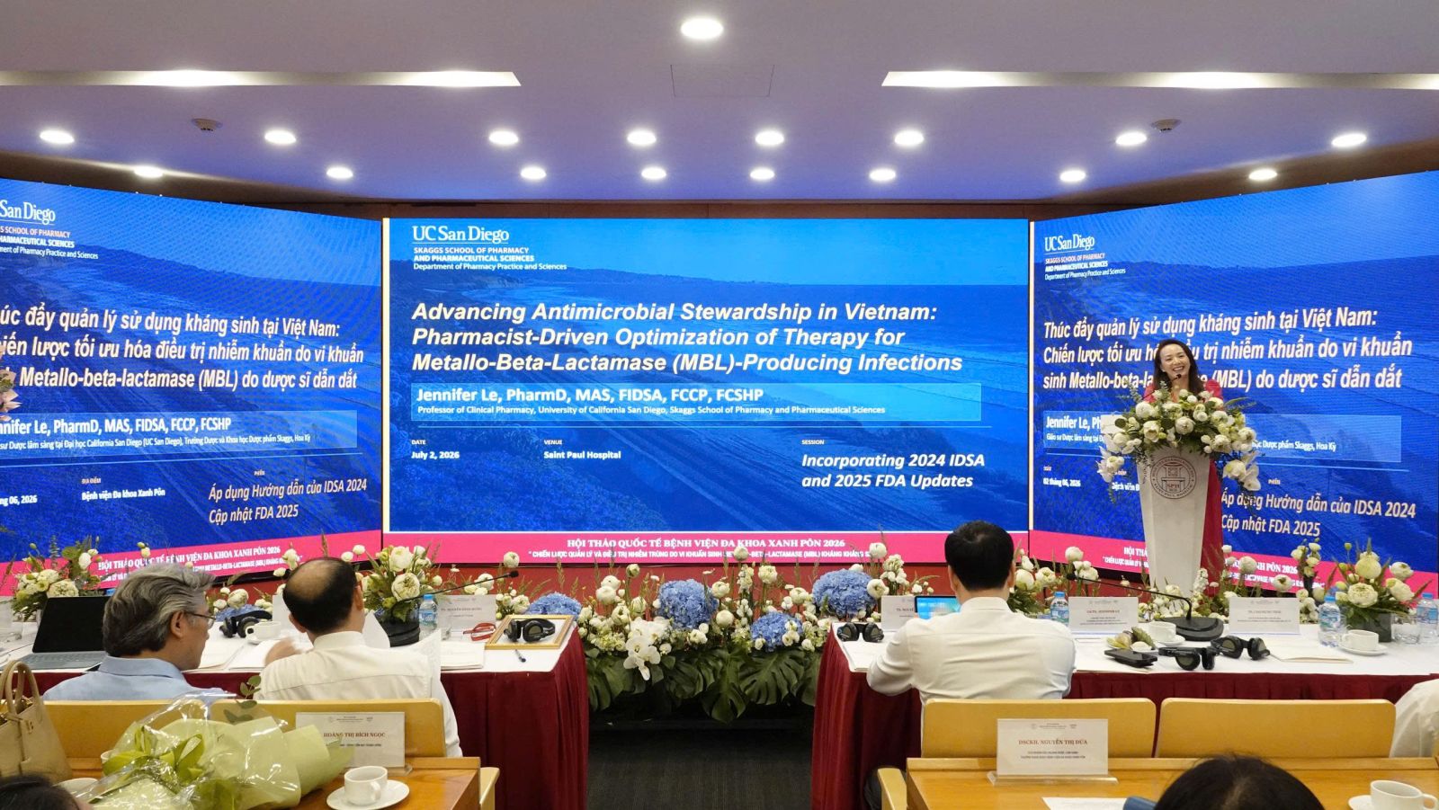 BVĐK Xanh Pôn tổ chức thành công Hội thảo Quốc tế lần thứ V năm 2026 về chiến lược quản lý và điều trị nhiễm trùng do vi khuẩn sinh MBL kháng kháng sinh