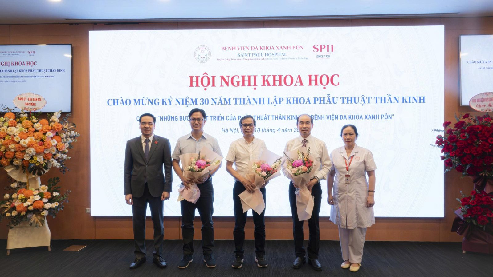 Hội nghị khoa học chuyên ngành Phẫu thuật Thần kinh chào mừng 30 năm thành lập Khoa Phẫu thuật Thần kinh – Bệnh viện Đa khoa Xanh Pôn